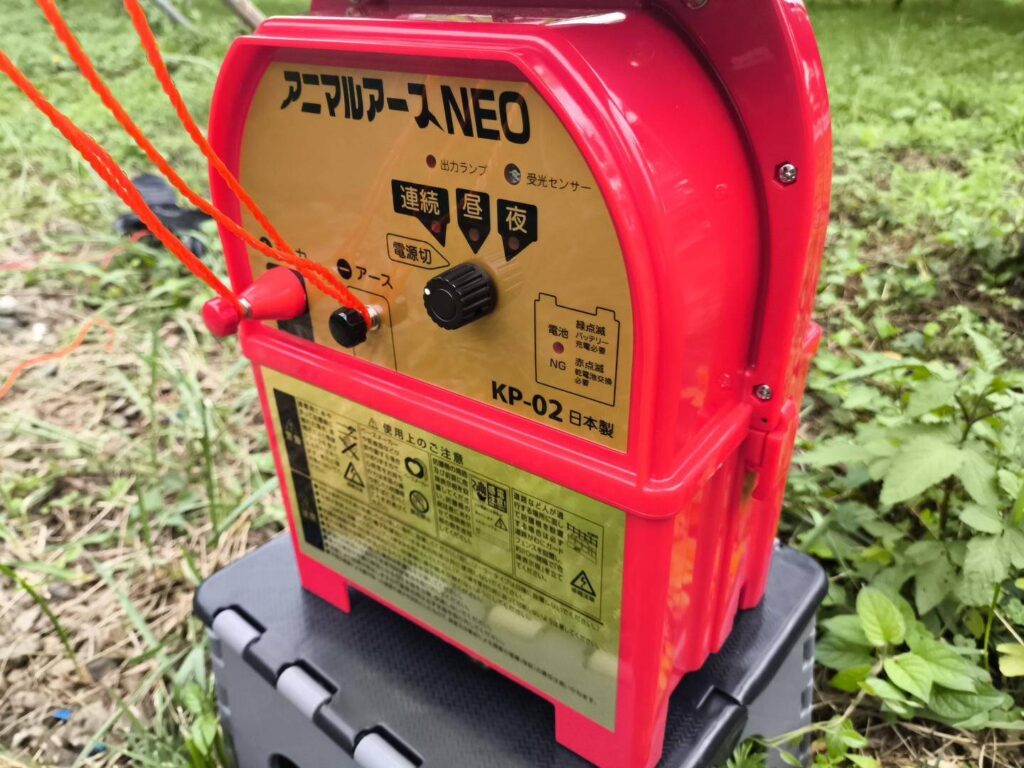 電気柵の電源装置
